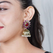 Brass Fashion Earrings