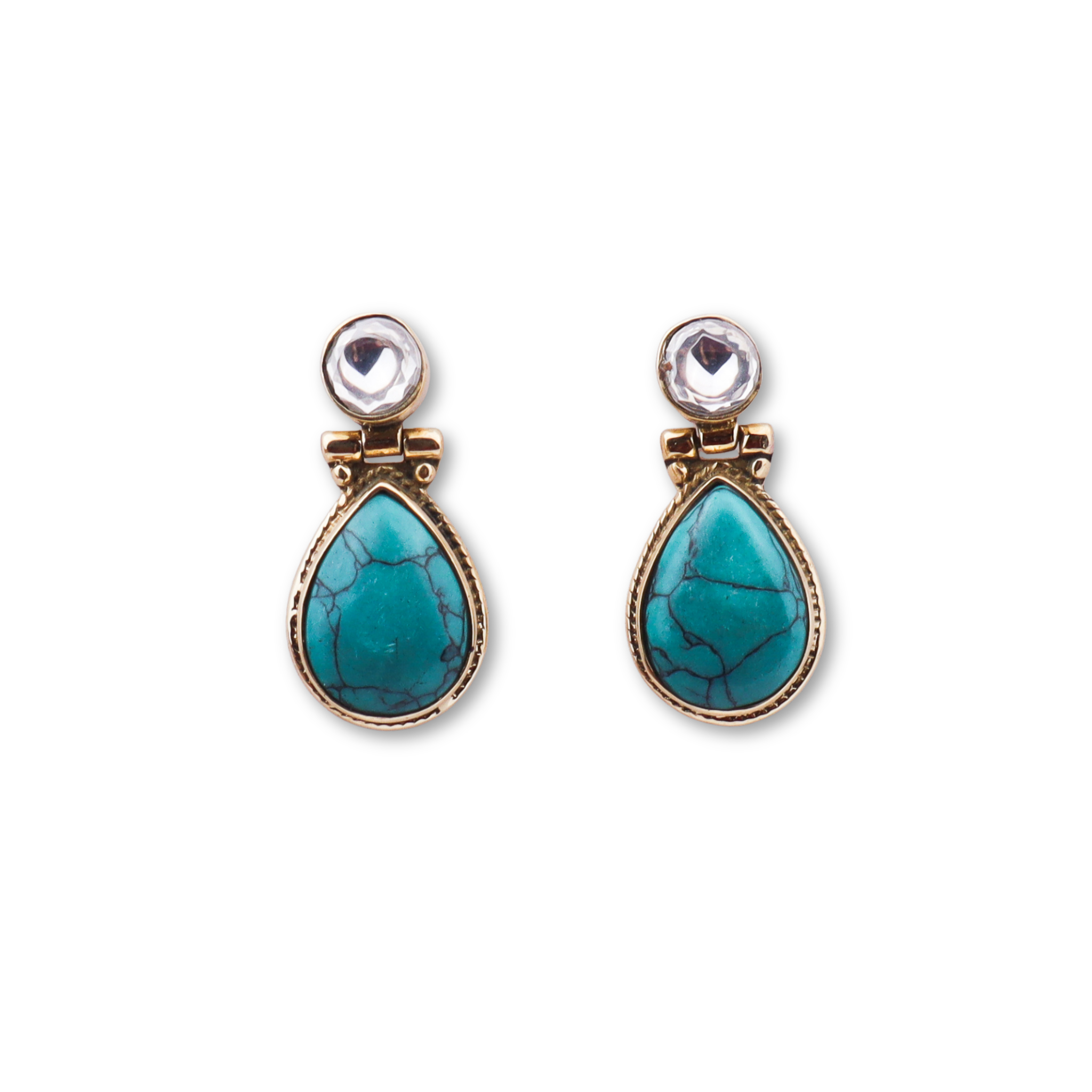 Brass Fashion Earrings