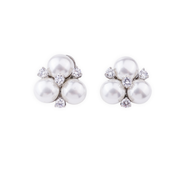 Silver Finish Fashion Earrings