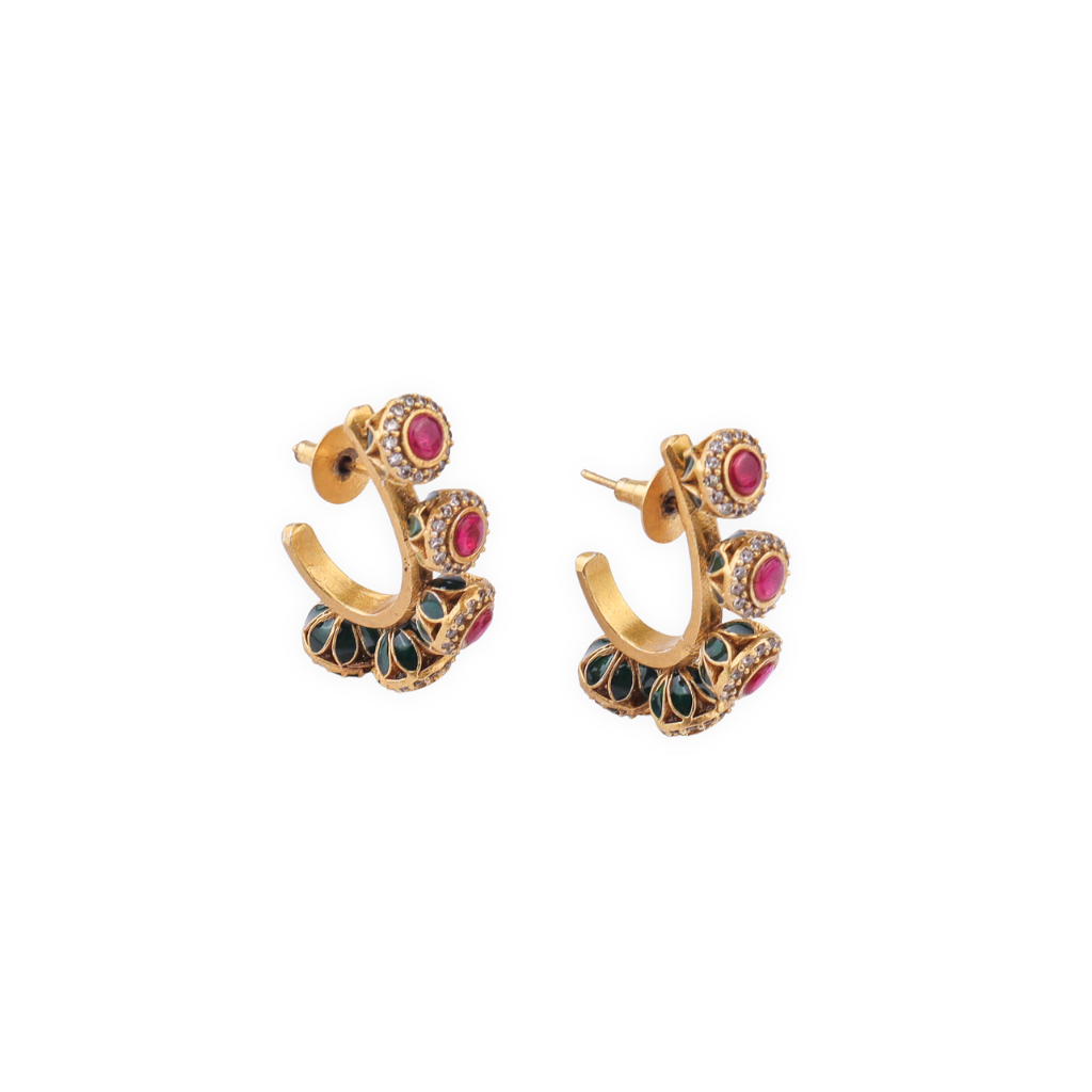 22K Gold Plated Fashion Earring