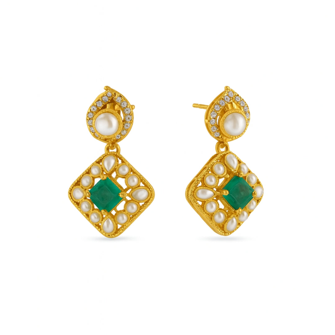 22K Gold Plated Fashion Earring
