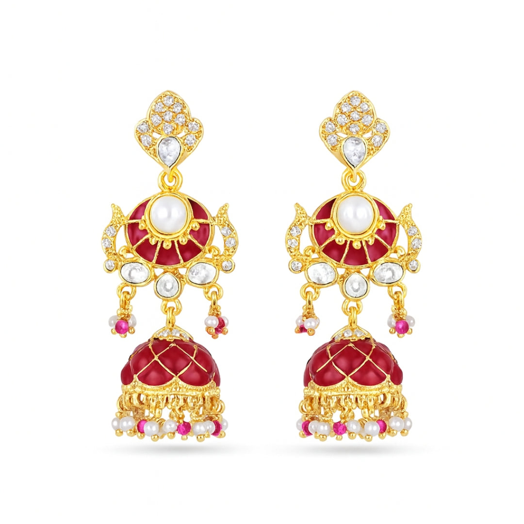 22K Gold Plated Fashion Earring
