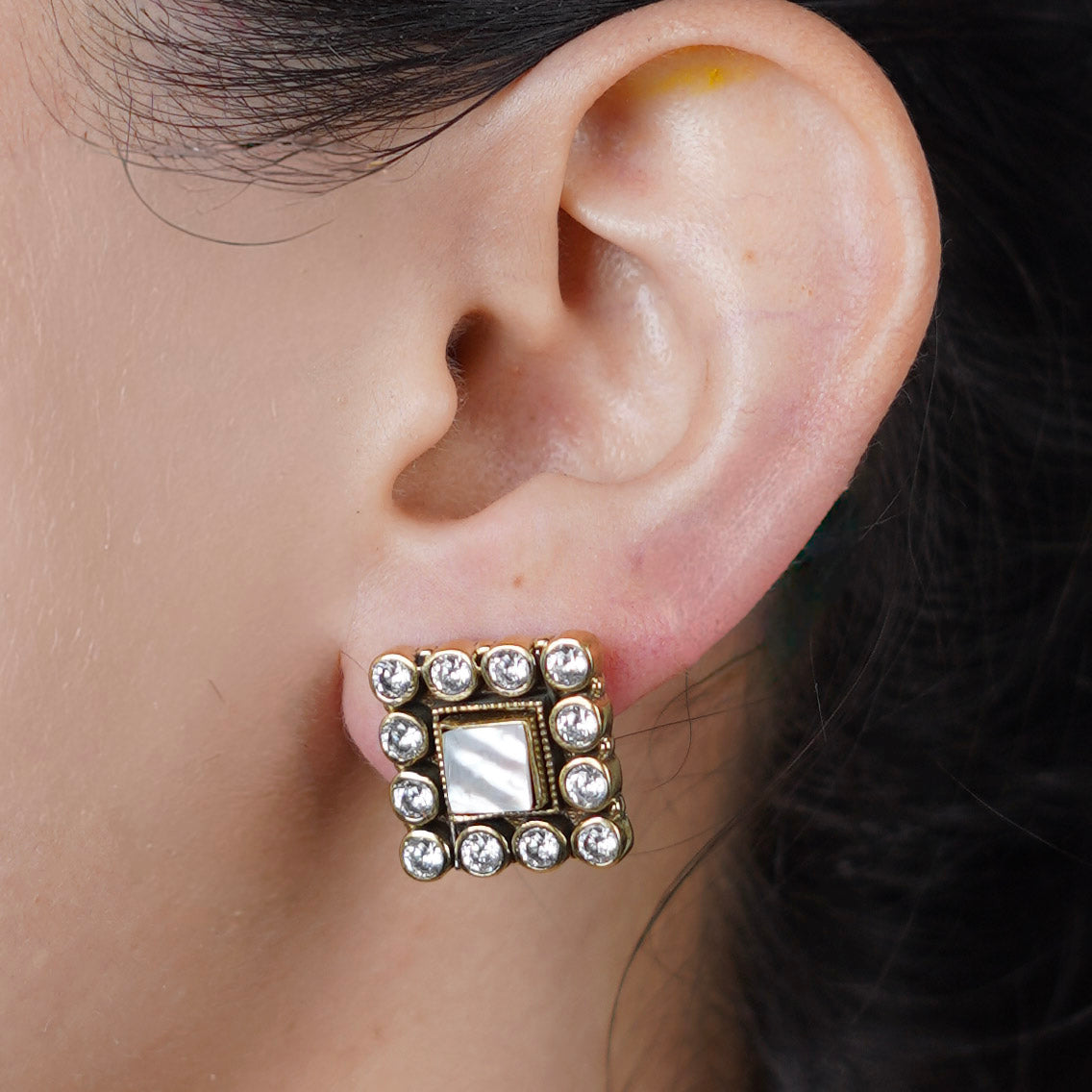 Brass Fashion Earrings