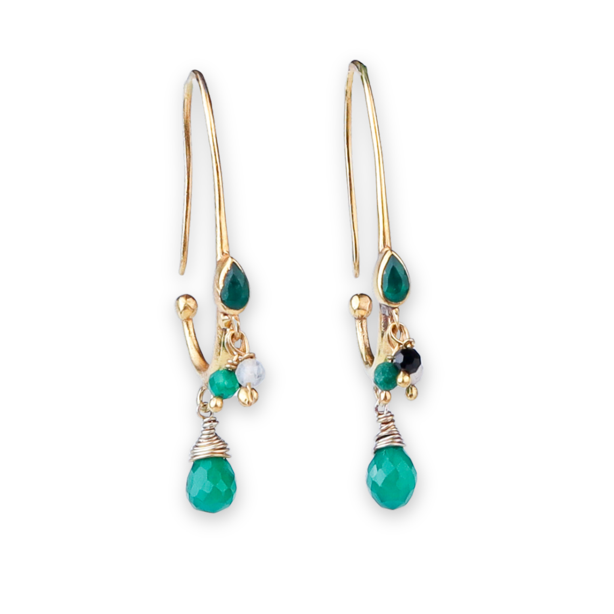 Brass Fashion Earrings