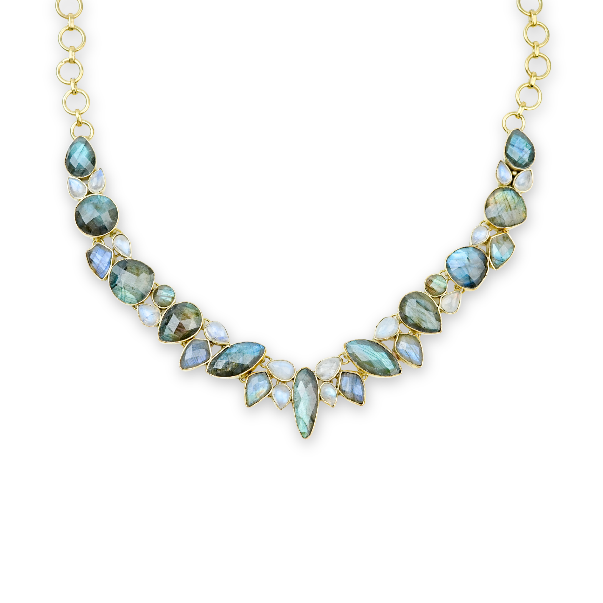 Brass Fashion Necklace