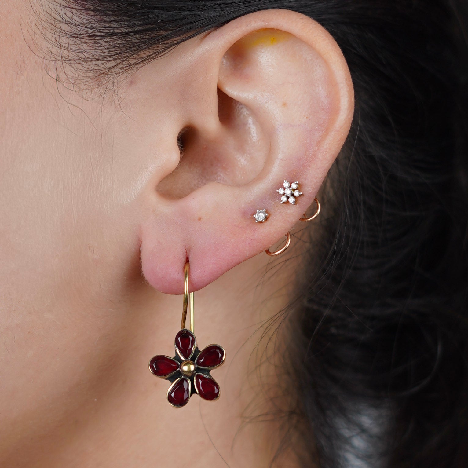 Brass Fashion Earrings