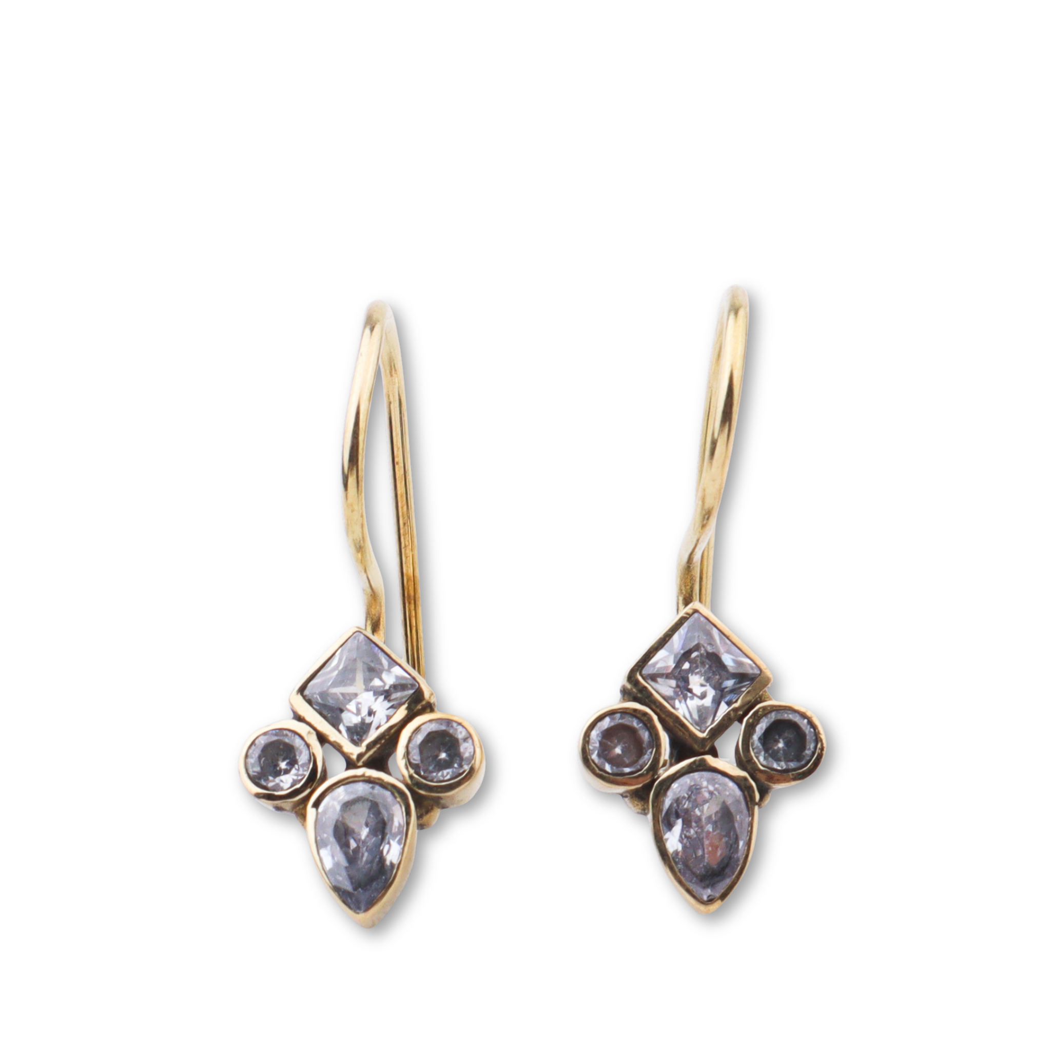 Brass Fashion Earrings