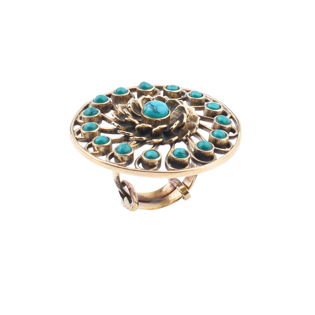 Brass Fashion Ring