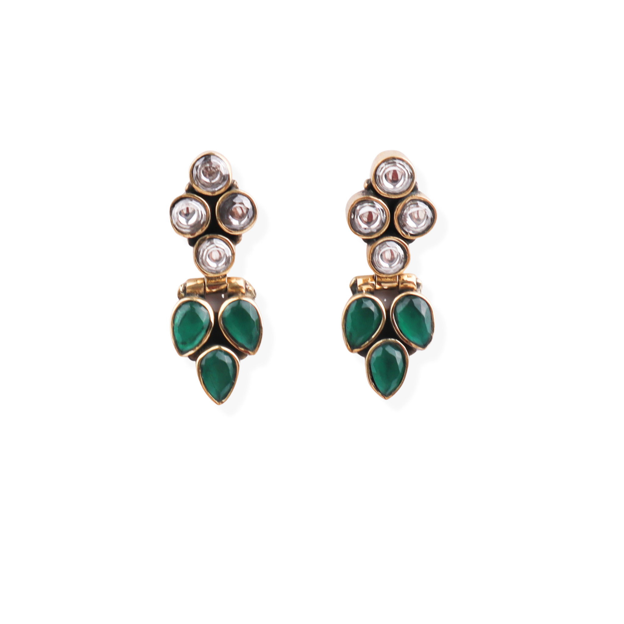 Brass Fashion Earring