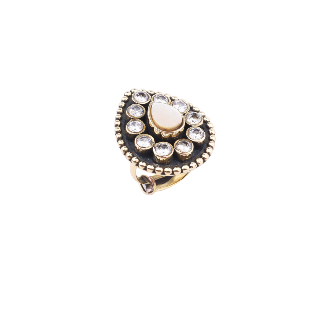 Brass Fashion Ring