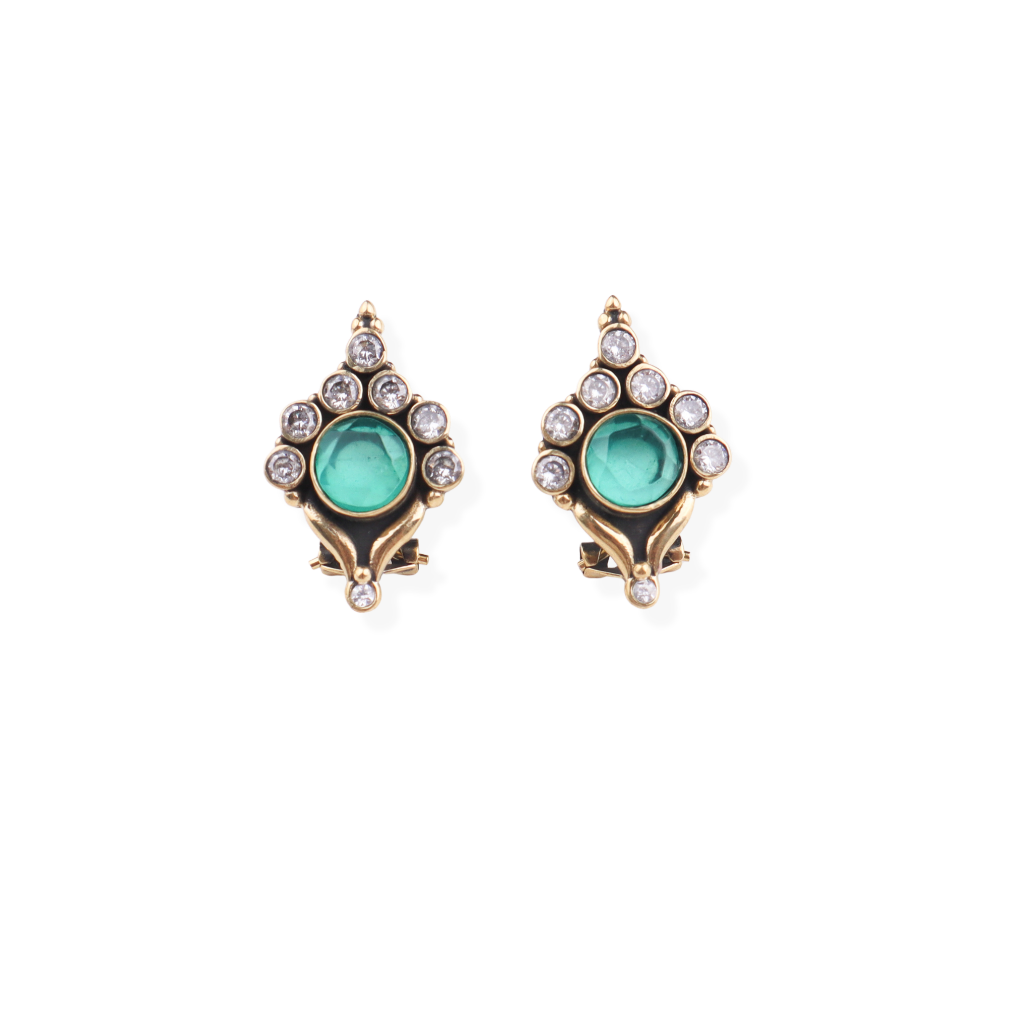 Brass Fashion Earring