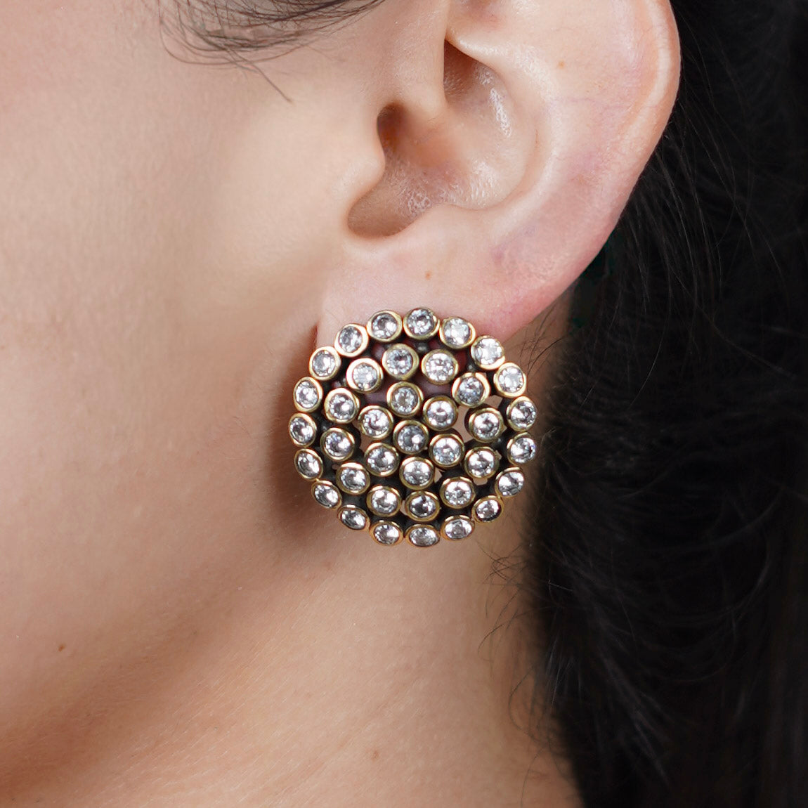 Brass Fashion Earrings