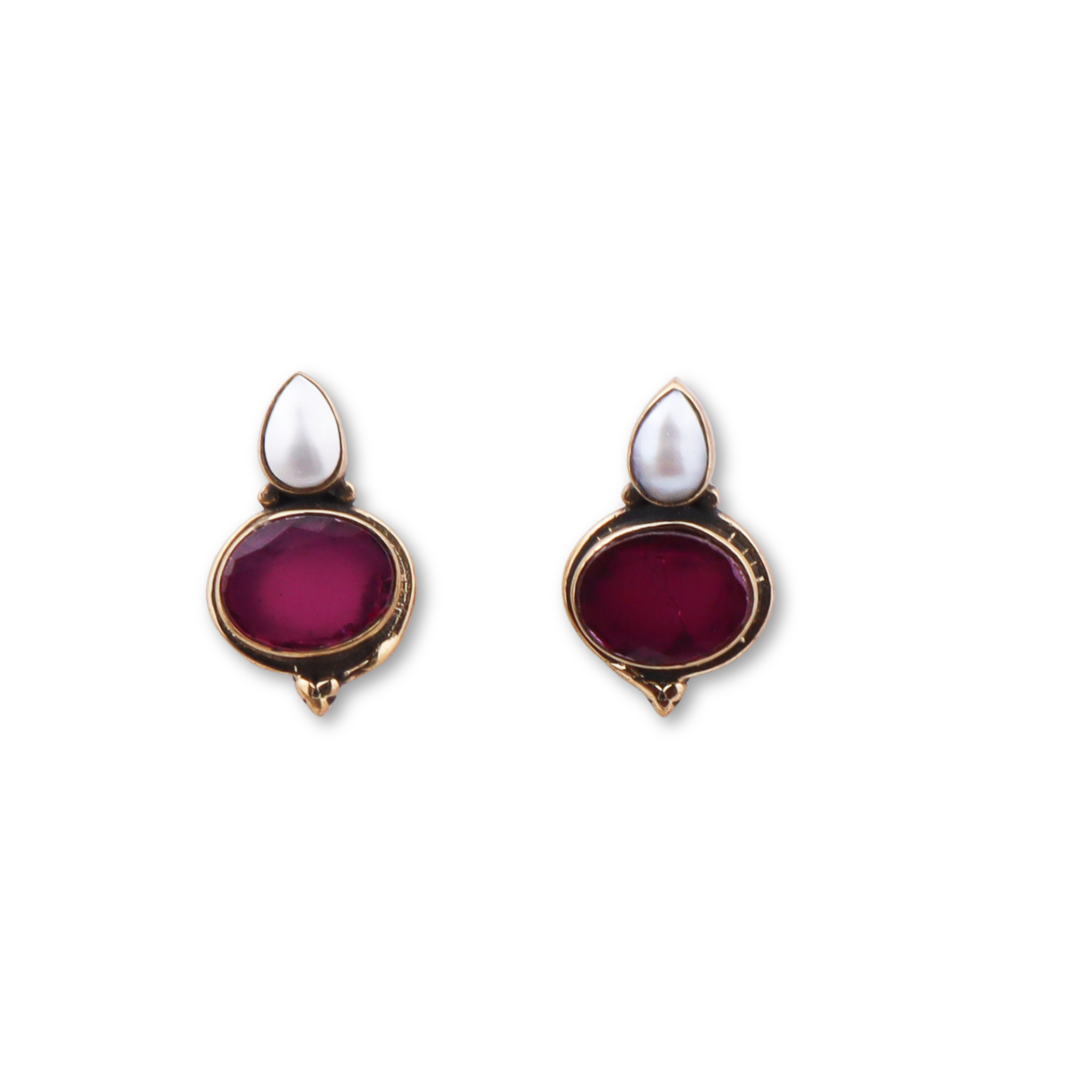 Brass Fashion Earrings