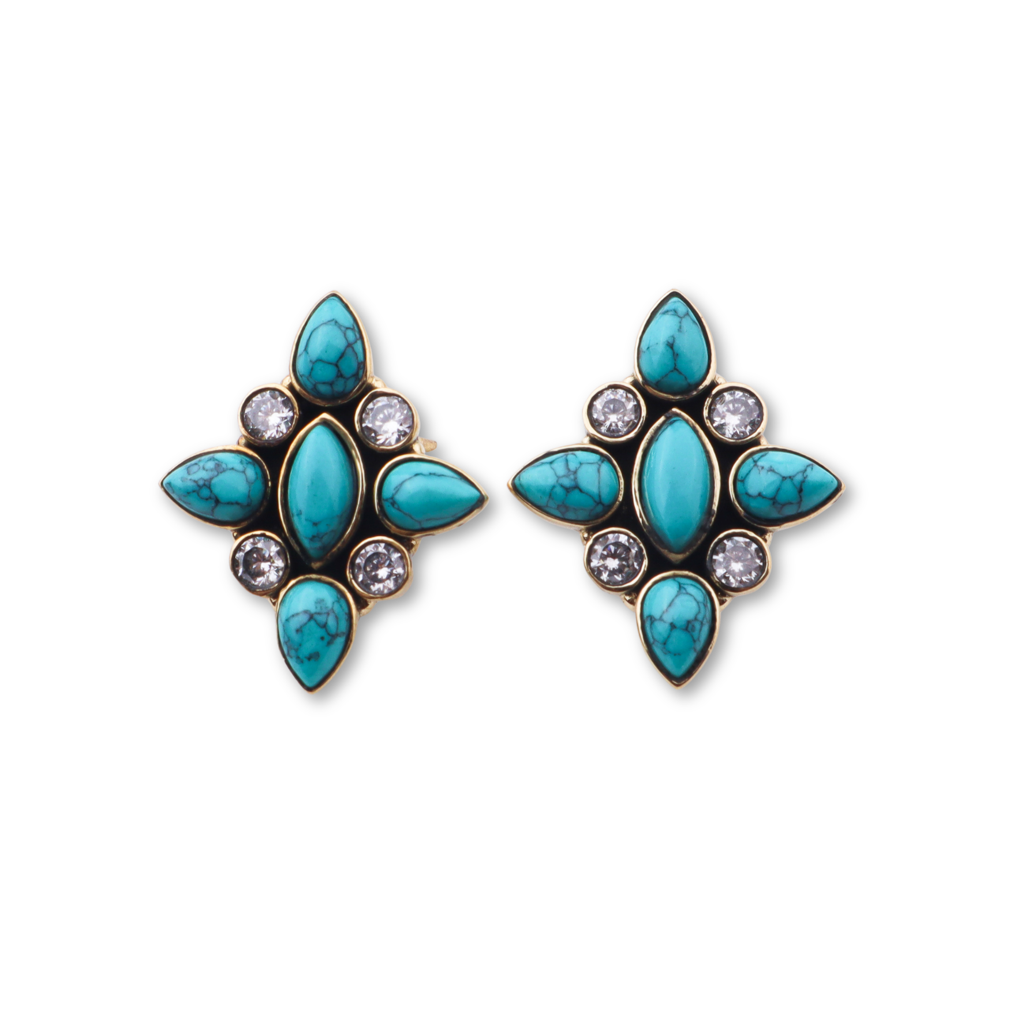 Brass Fashion Earrings
