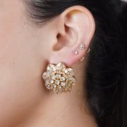 Brass Fashion Earrings