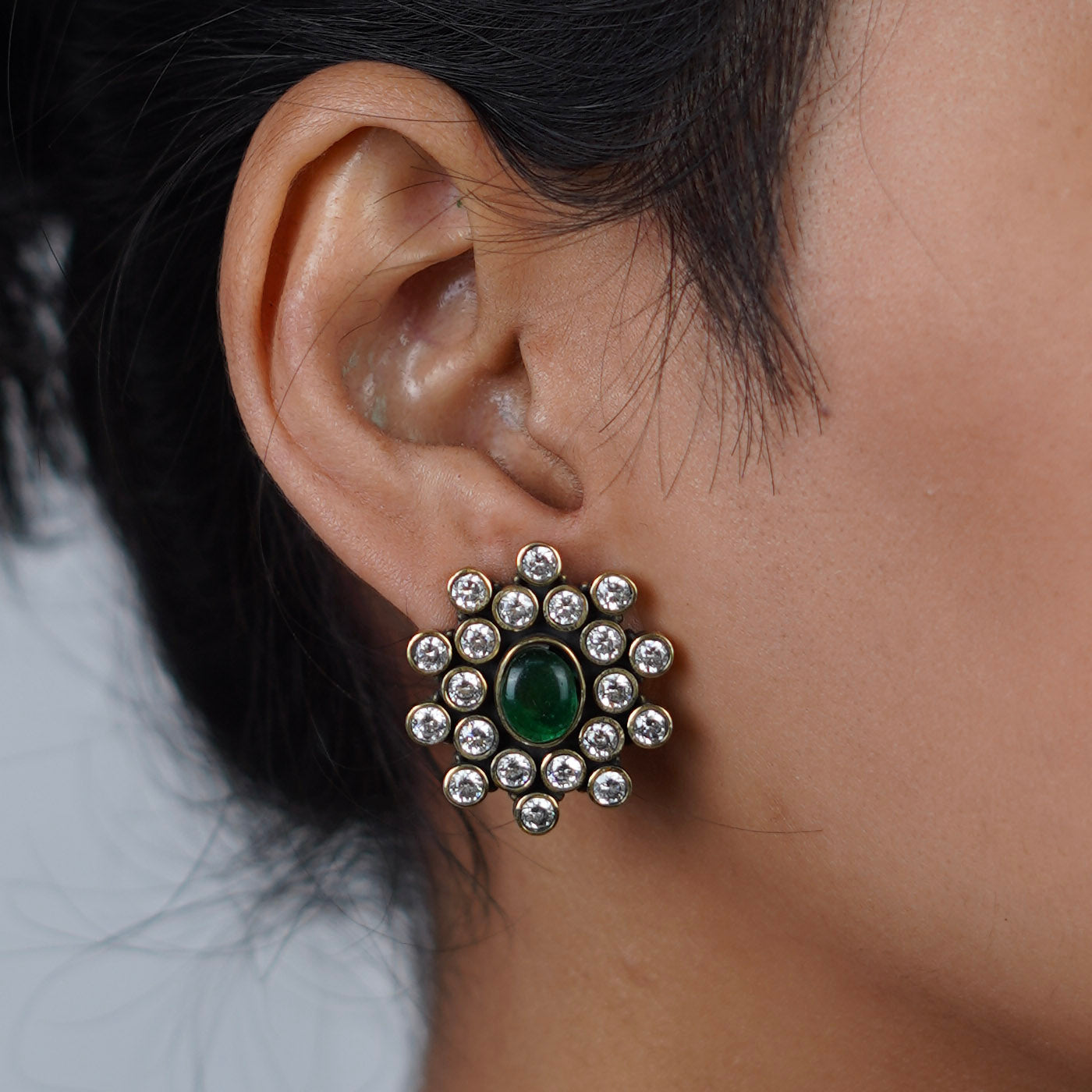 Brass Fashion Earrings