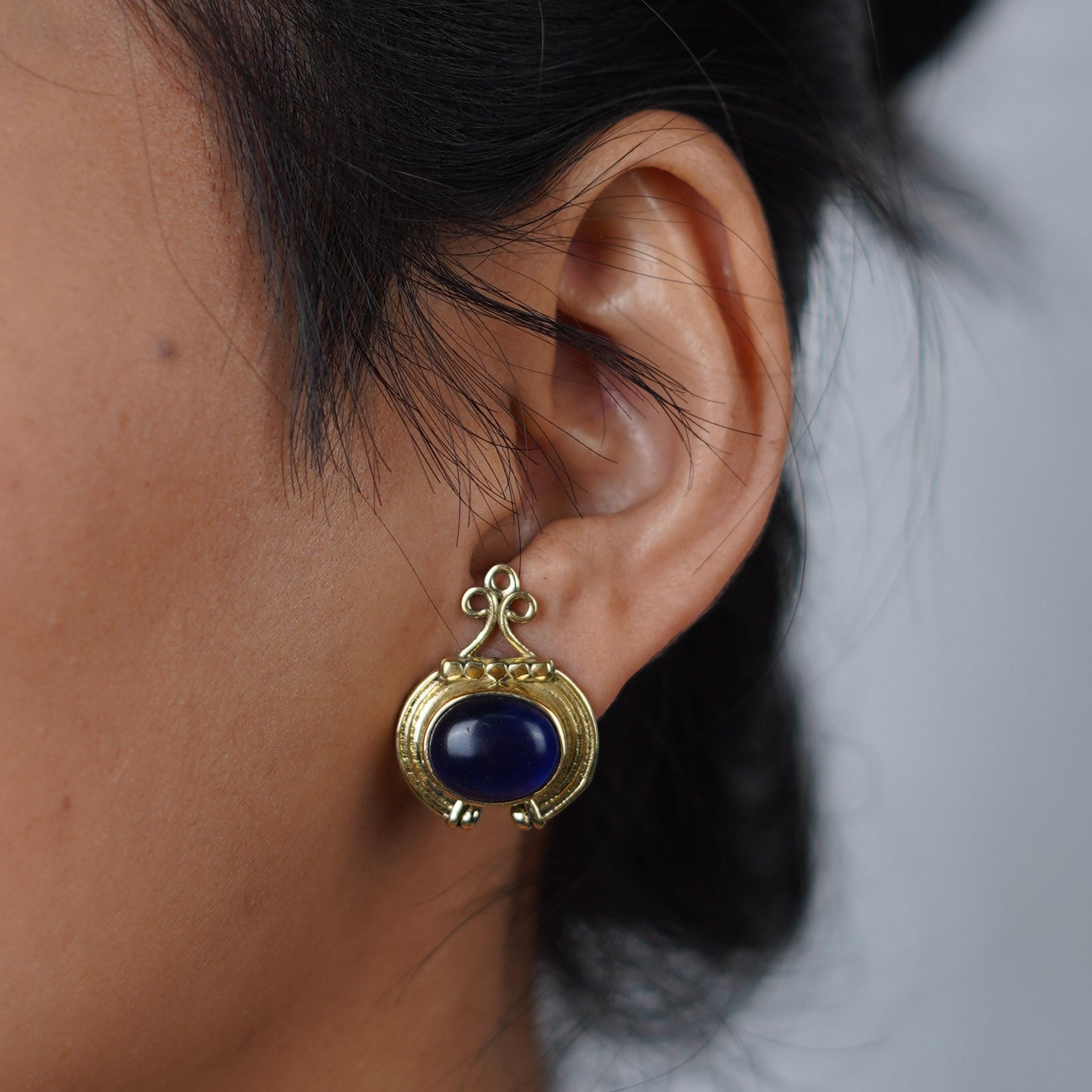 Brass Fashion Earrings