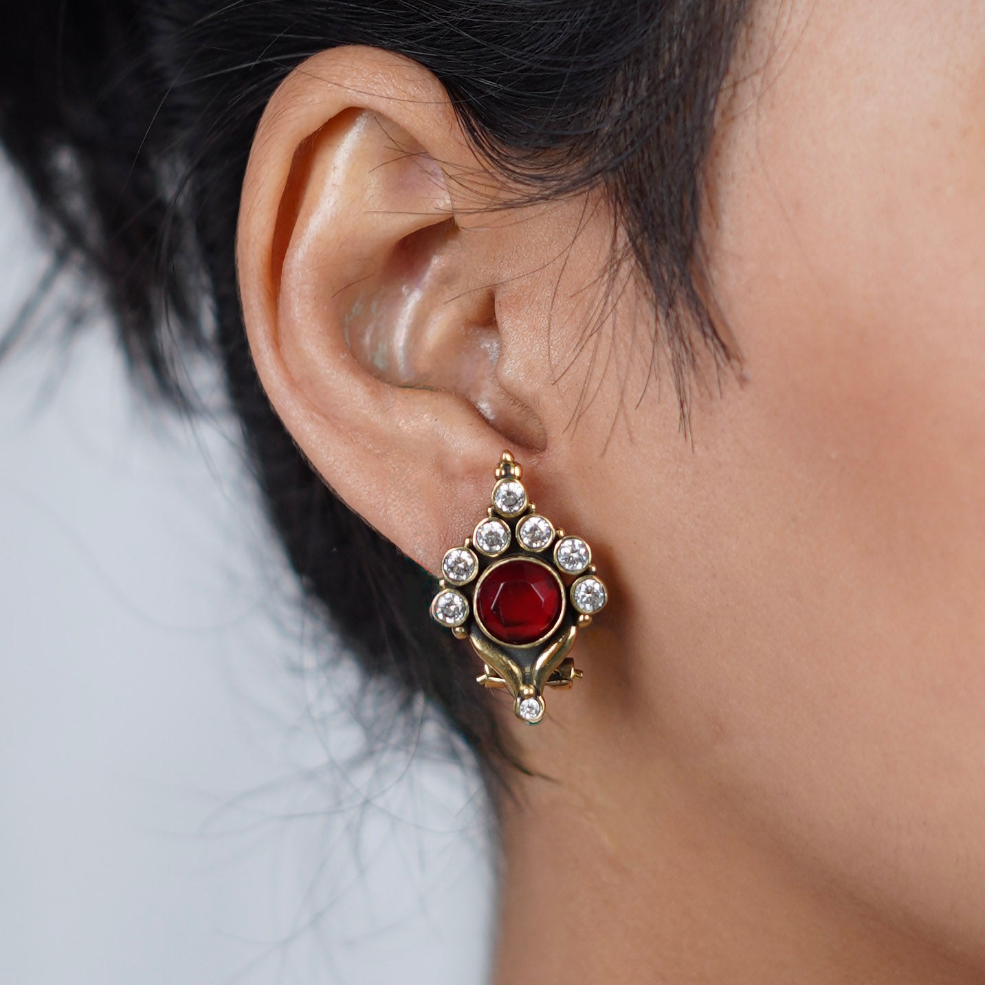 Brass Fashion Earrings