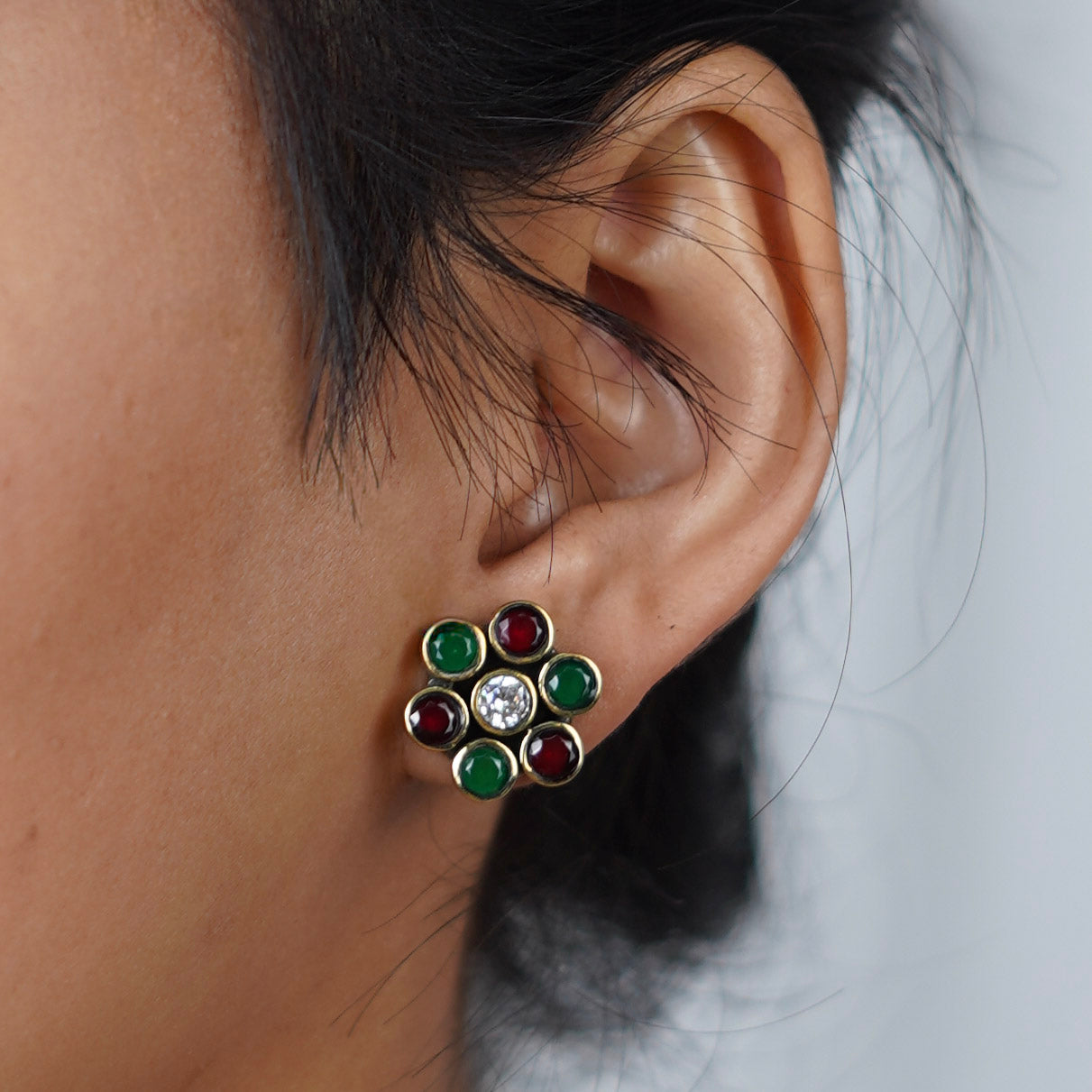 Brass Fashion Earrings