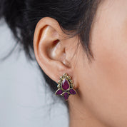 Brass Fashion Earrings
