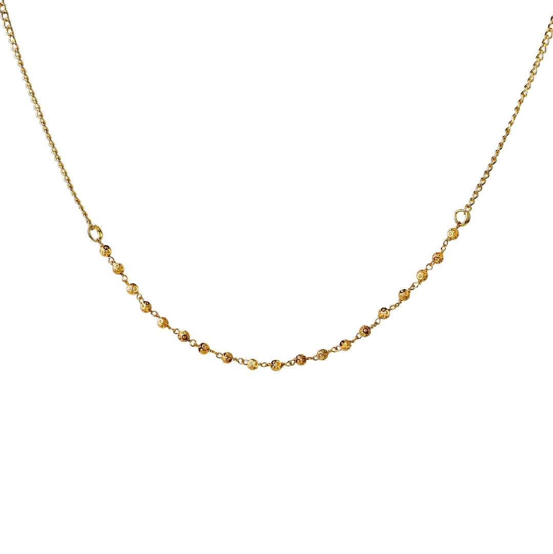 22K Gold Plated Fashion Chain Necklace