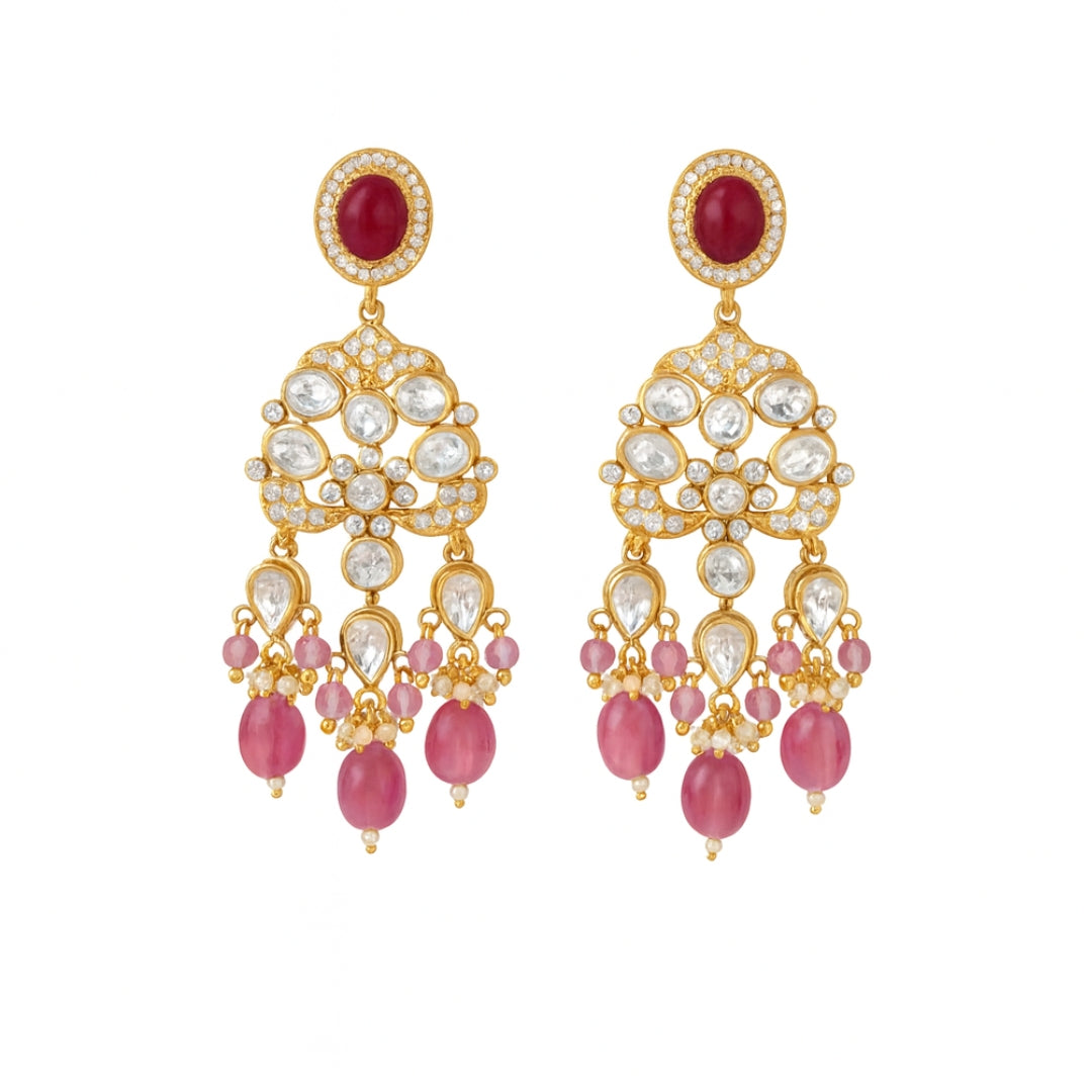 22K Gold Plated Fashion Earring