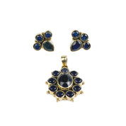 Brass Fashion Pendant & Earrings Set without Chain