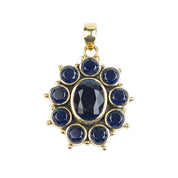 Brass Fashion Pendant & Earrings Set without Chain
