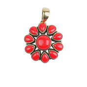 Brass Fashion Pendant & Earrings Set without Chain