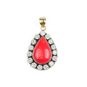 Brass Fashion Pendant & Earrings Set without Chain