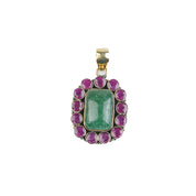 Brass Fashion Pendant & Earrings Set without Chain
