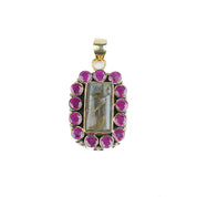 Brass Fashion Pendant & Earrings Set without Chain