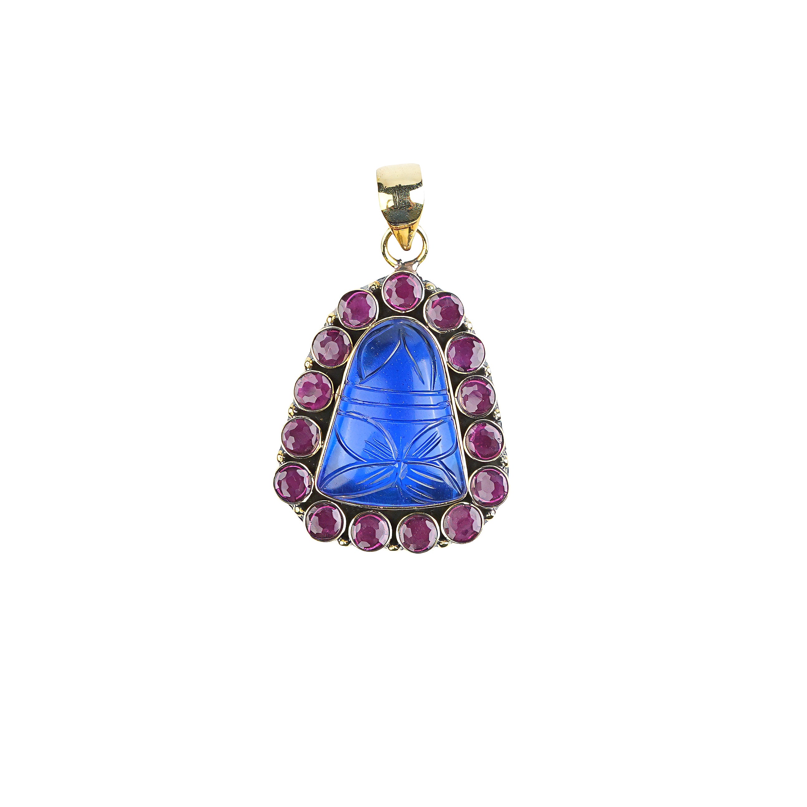 Brass Fashion Pendant & Earrings Set without Chain