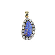 Brass Fashion Pendant & Earrings Set without Chain