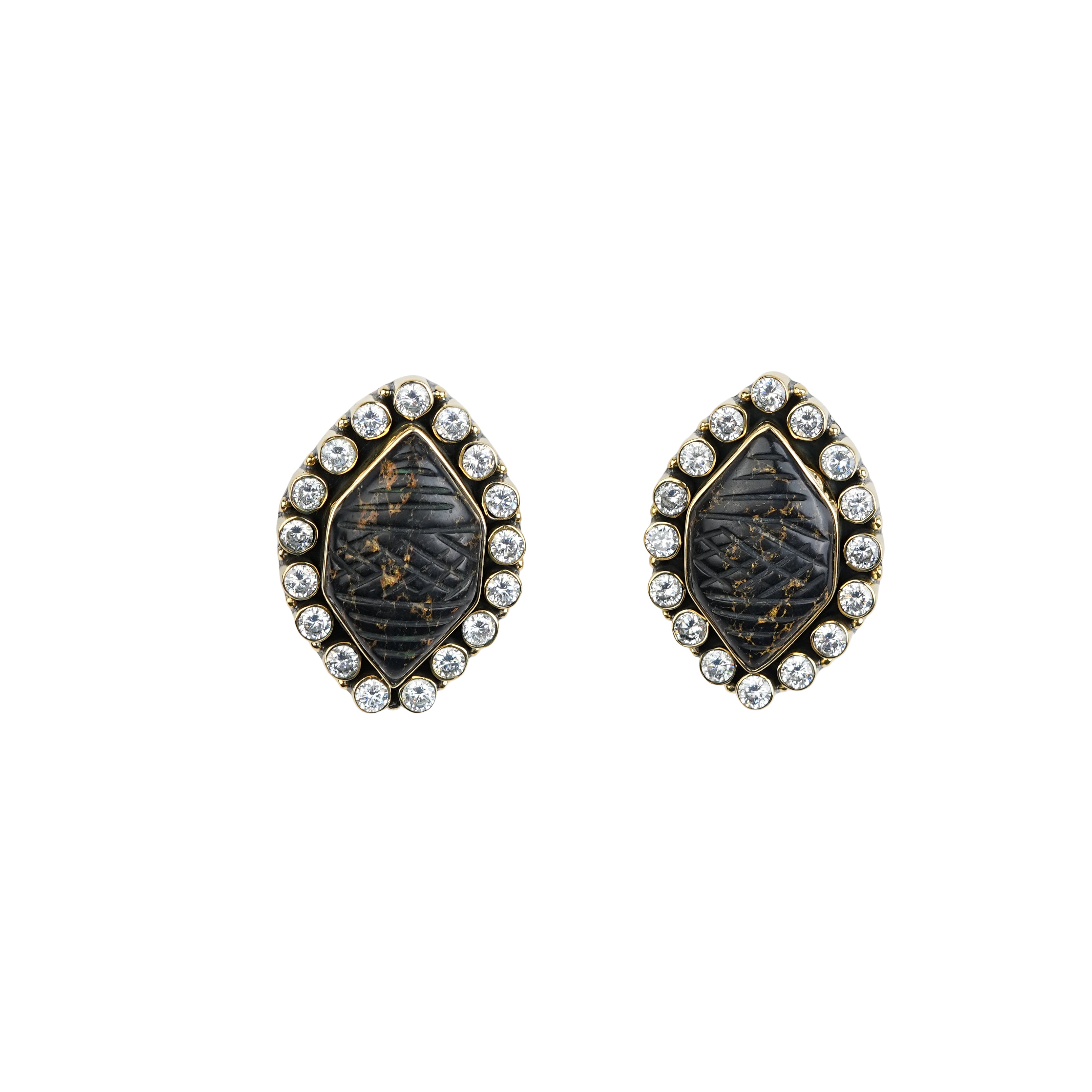 Brass Fashion Pendant & Earrings Set without Chain