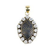Brass Fashion Pendant & Earrings Set without Chain