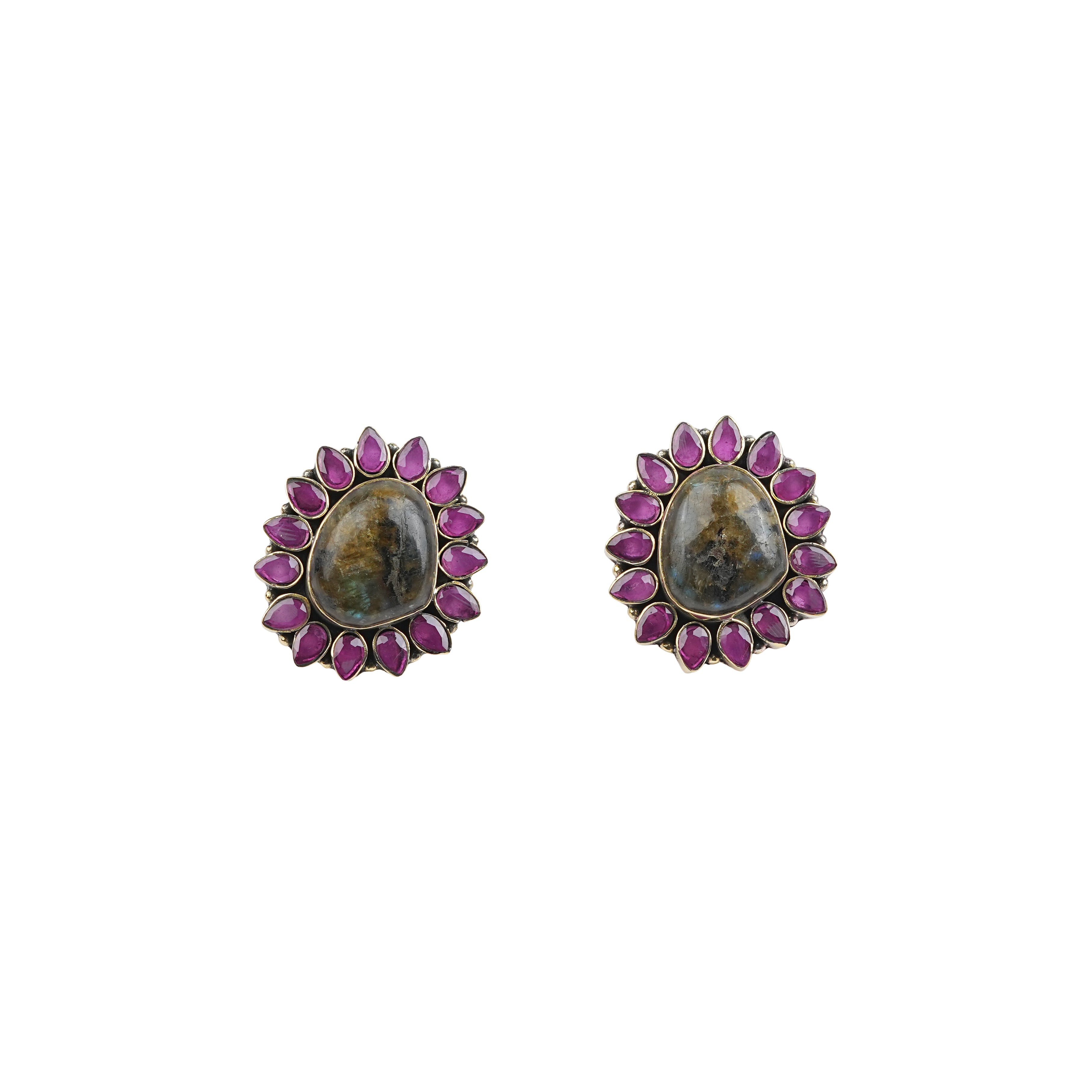 Brass Fashion Pendant & Earrings Set without Chain