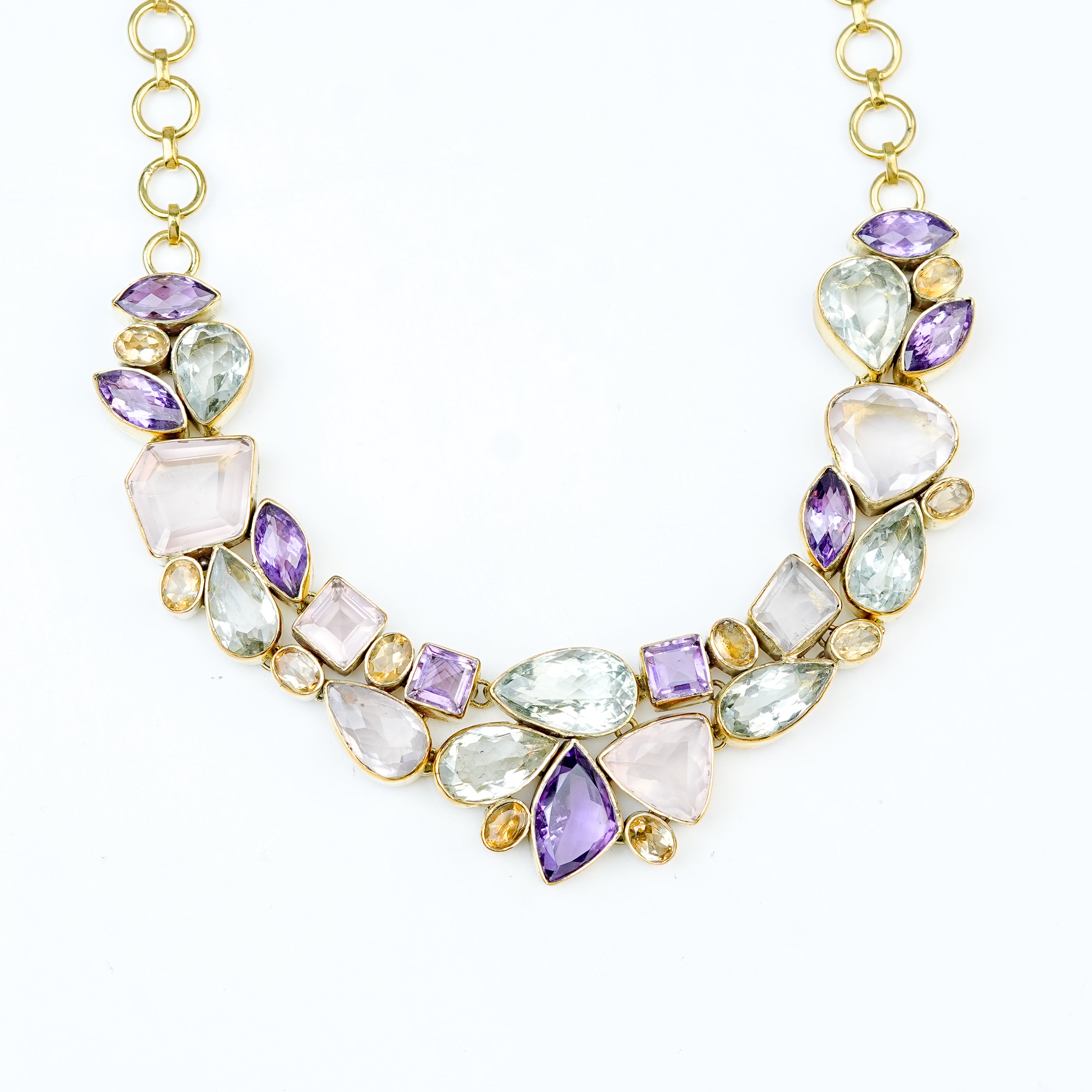 Brass Fashion Necklace