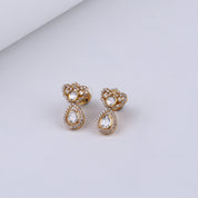Gold Plated Silver Filigree Earring