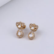 Gold Plated Silver Filigree Earring