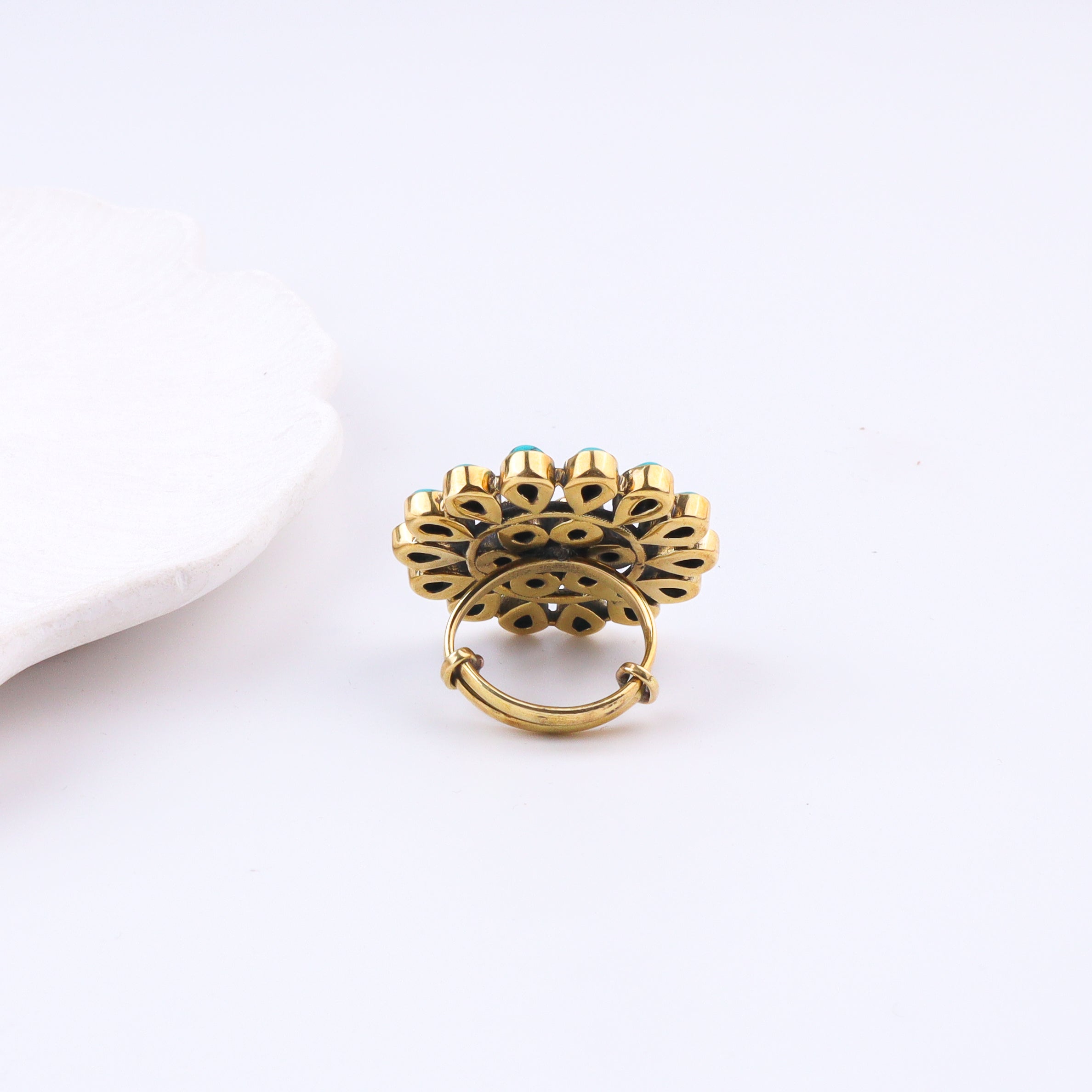 Brass Fashion Ring