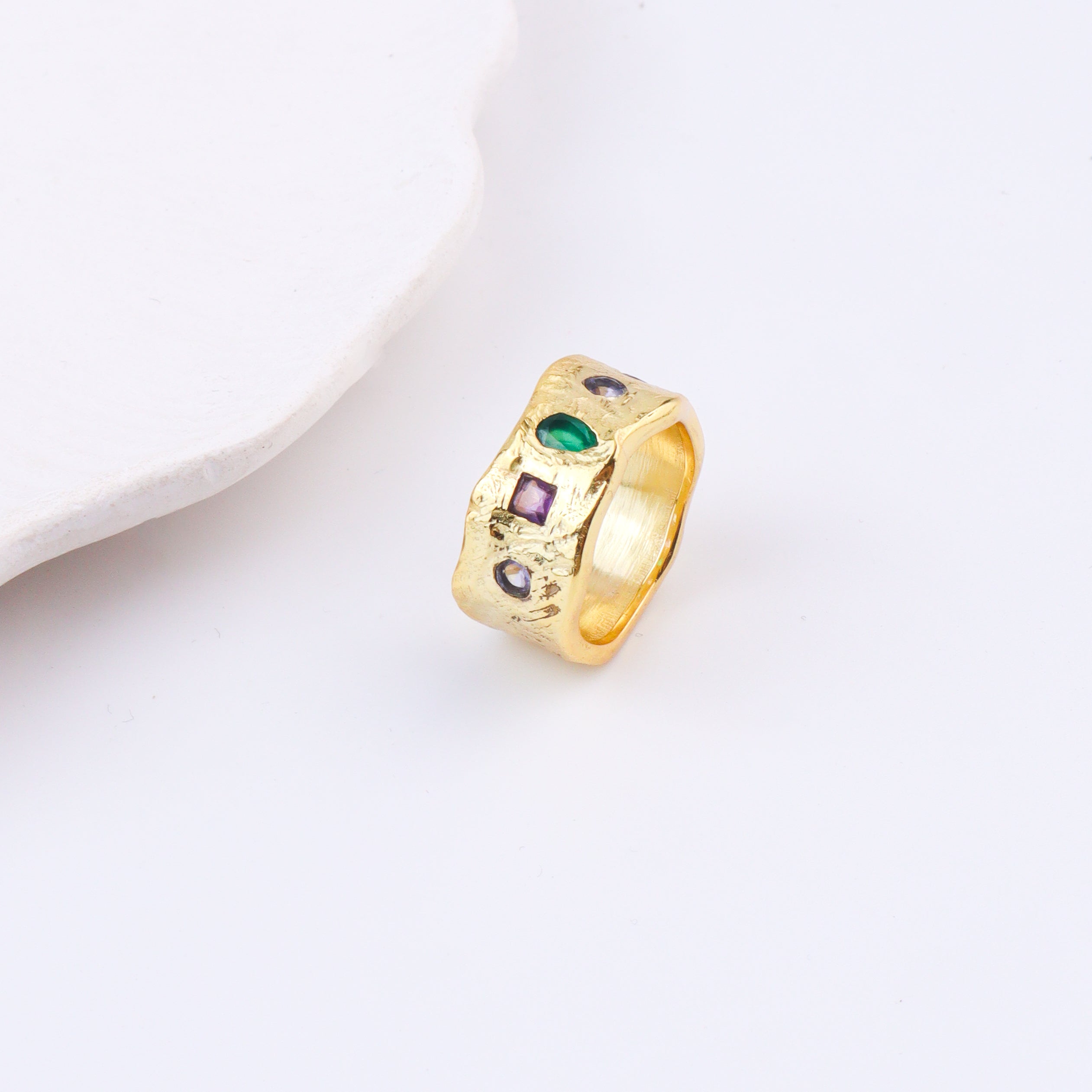 Brass Fashion Ring