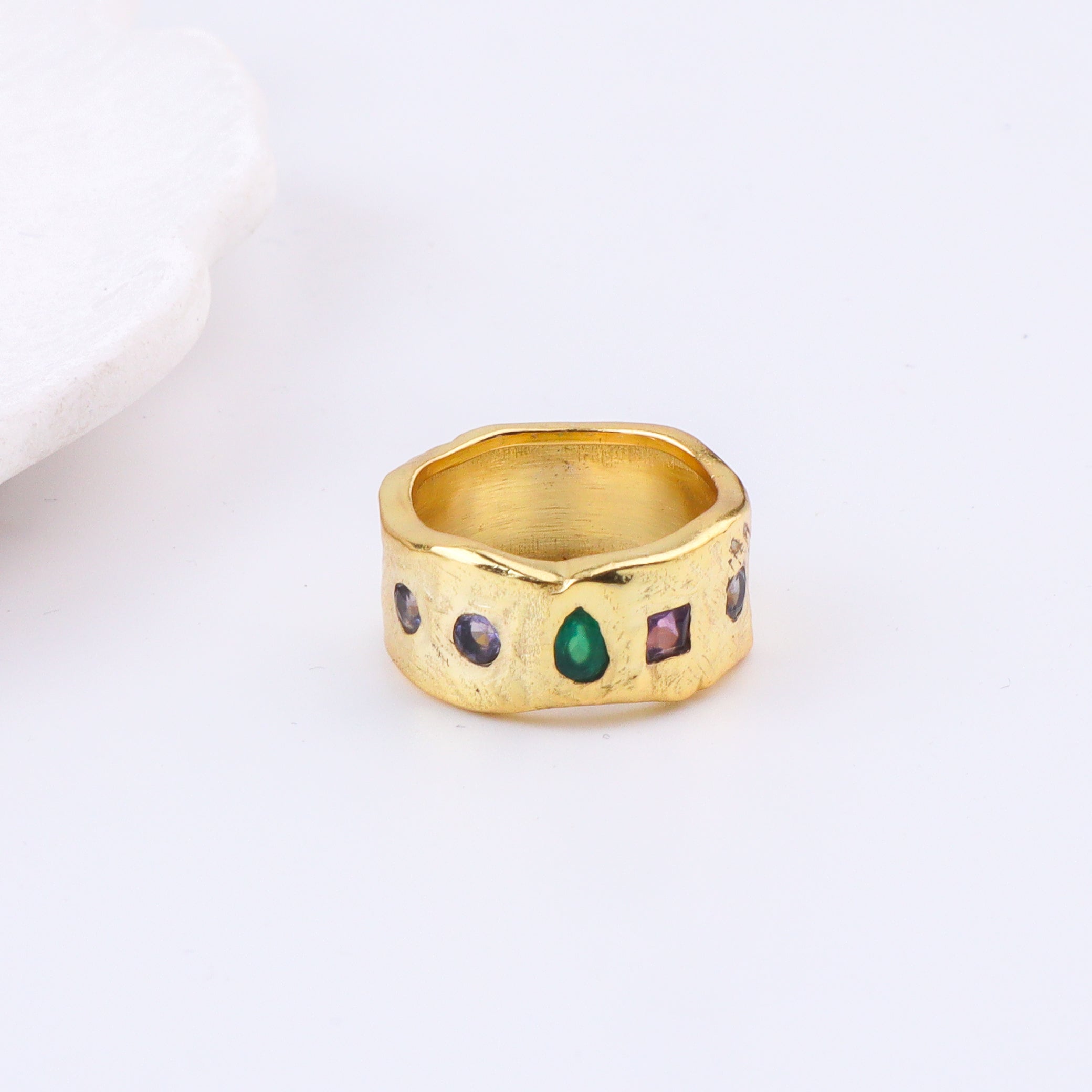 Brass Fashion Ring