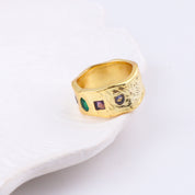 Brass Fashion Ring