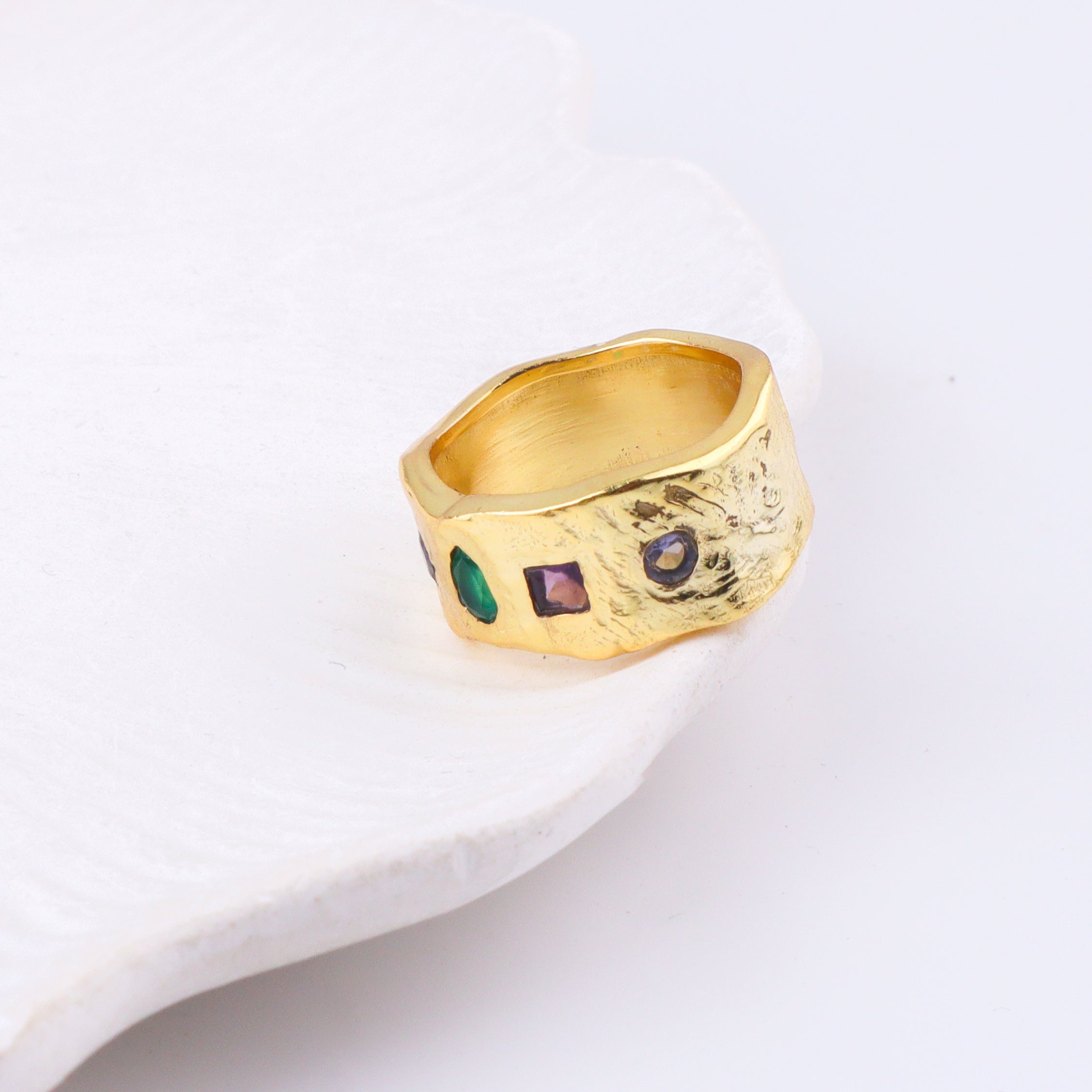 Brass Fashion Ring