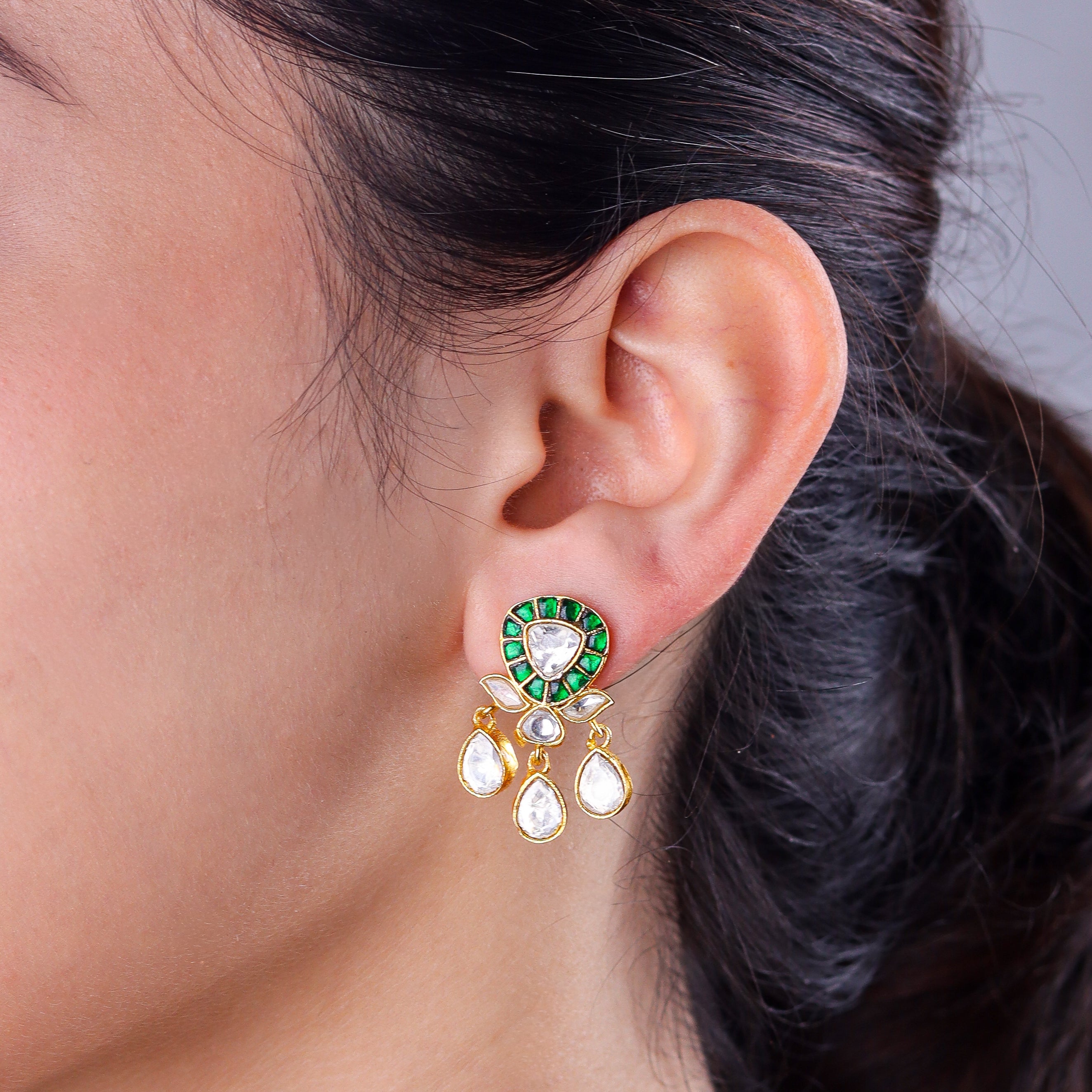 22K Gold Plated Fashion Earring