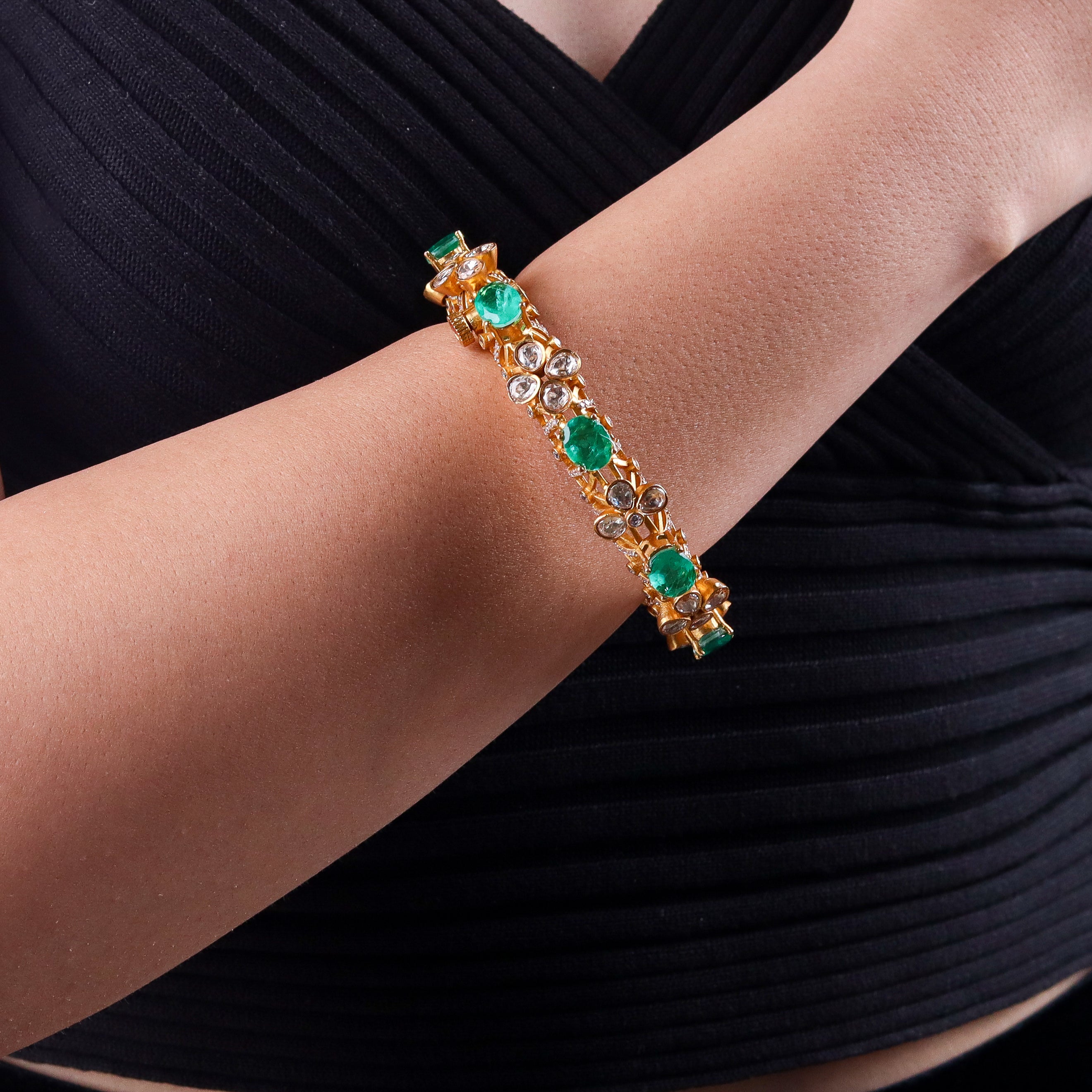 22K Gold Plated Fashion Bangle (Single)