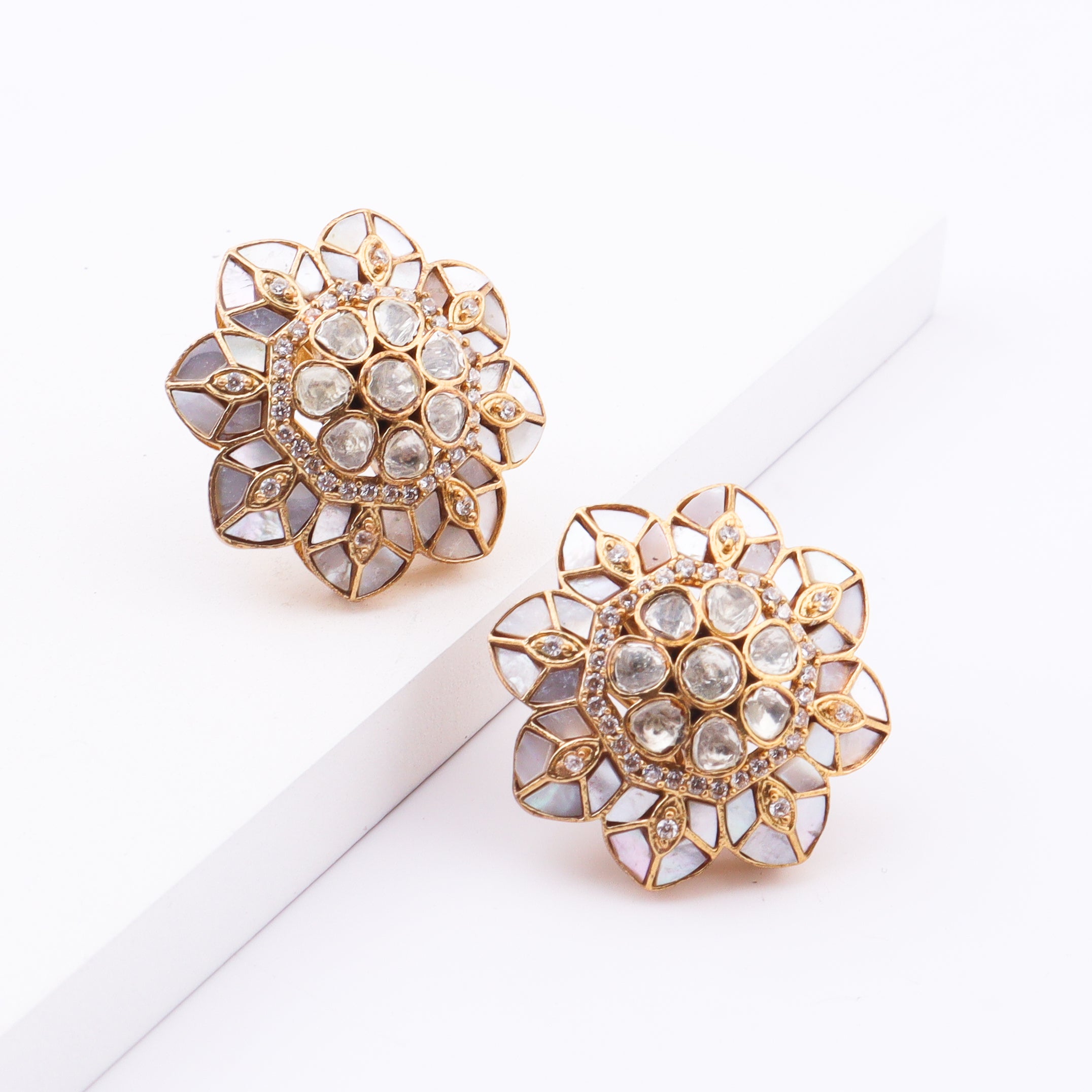 Brass Fashion Earrings