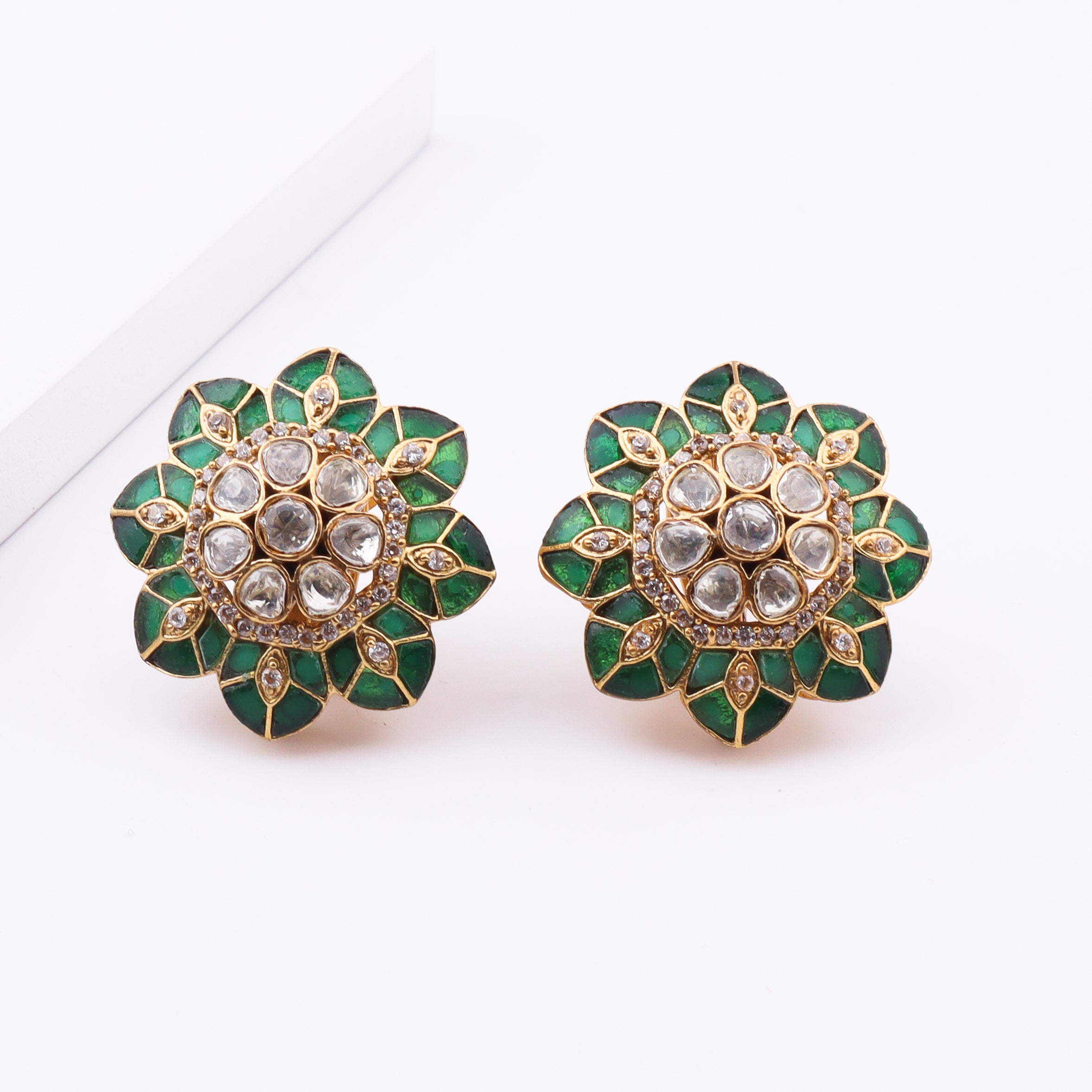 Brass Fashion Earrings