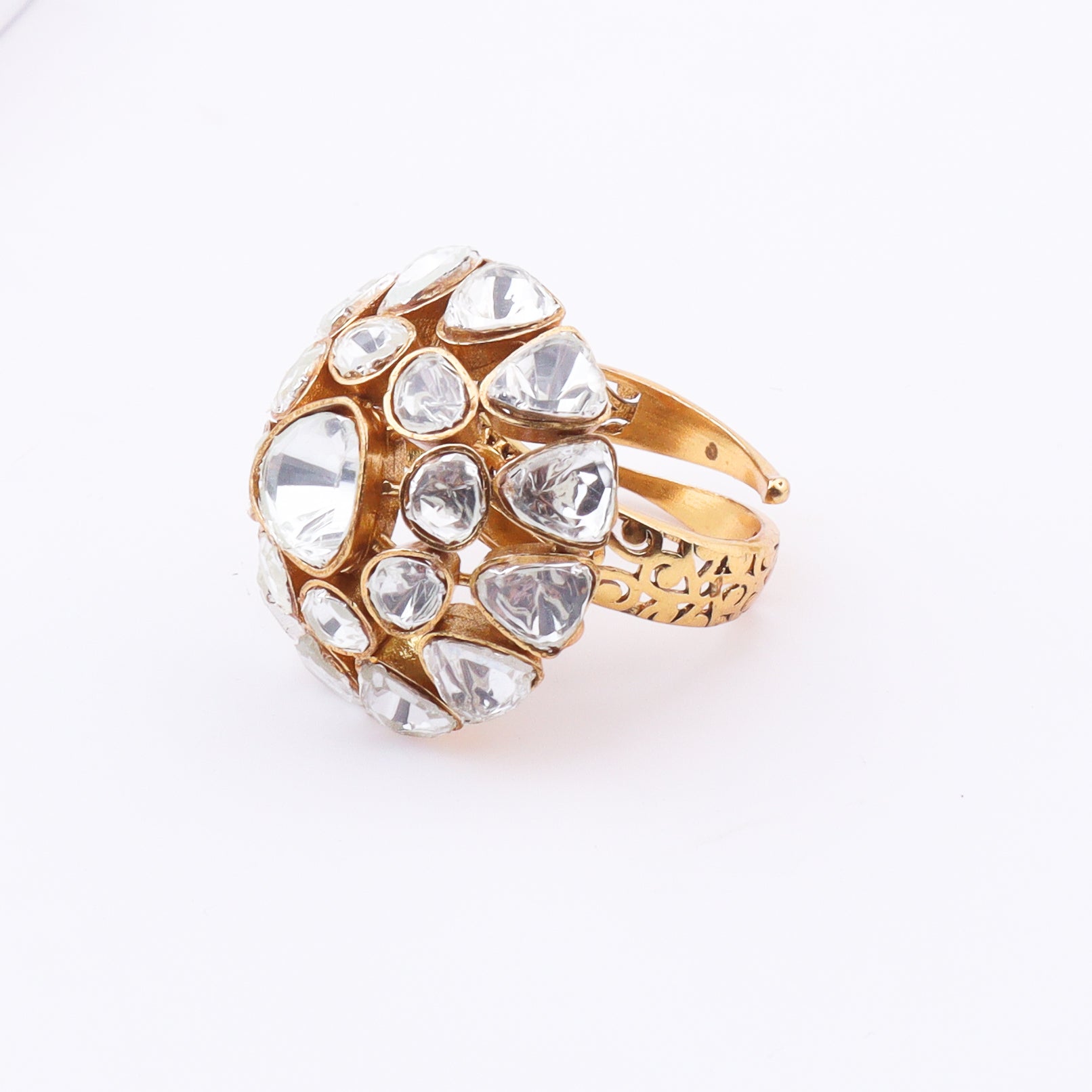 Brass Fashion Ring